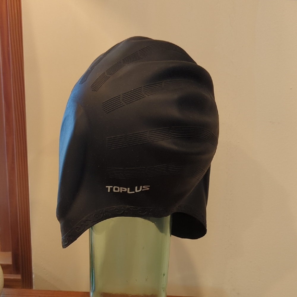 Black Swim Cap